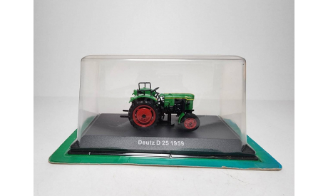 Deutz D25 1959, масштабная модель трактора, Deutz-Allis, Hachette, scale43