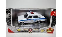 Лада 2106 Милиция, масштабная модель, Bauer/Cararama/Hongwell, scale43, ВАЗ
