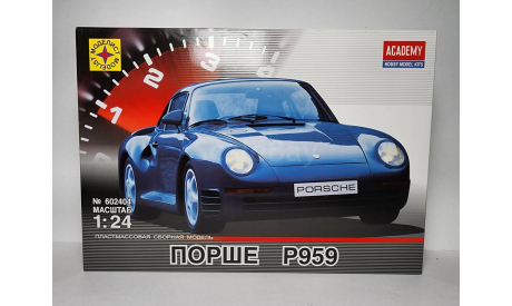 Porsche P959, сборная модель автомобиля, Моделист, scale24