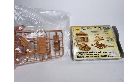 Танк A13 MK2 Cruiser MK.4, сборные модели бронетехники, танков, бтт, Звезда, scale100