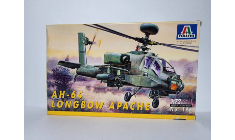 AH-64 Longbow Apache, сборные модели авиации, Italeri, scale72