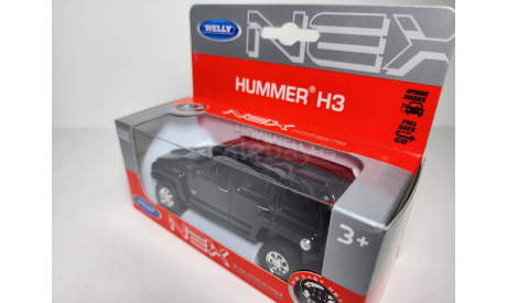 Hummer H3, масштабная модель, Welly, scale43