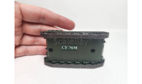 СУ 76М, масштабные модели бронетехники, DeAgostini, scale0