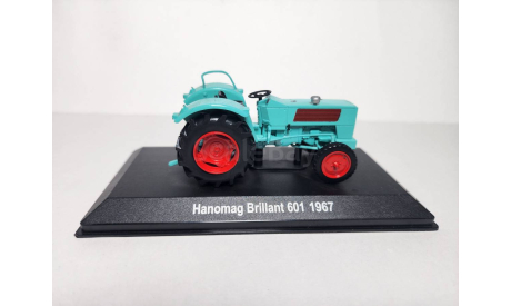 Hanomag Brillant 601 1967, масштабная модель трактора, Hachette, scale43