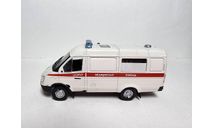 ГАЗ 32214 Газель Скорая помощь, масштабная модель, DeAgostini, scale43