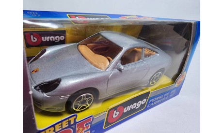 Porsche 911 Carrera 97, масштабная модель, BBurago, scale43
