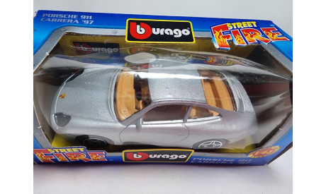 Porsche 911 Carrera 97, масштабная модель, BBurago, scale43
