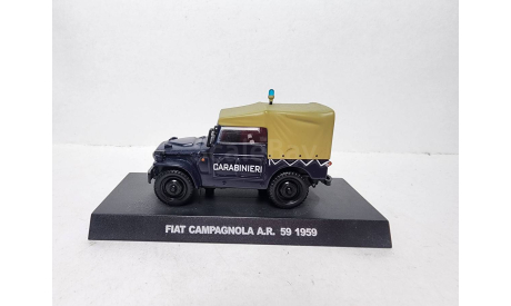 Fiat Campagnola, масштабная модель, DeAgostini, scale43