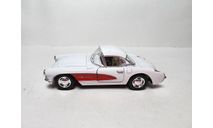 1957 Chevrolet Corvette Kinsmart 1:34, масштабная модель, scale35