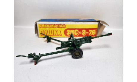 Дивизионная пушка ЗИС 3-76 СССР, масштабная модель, scale43