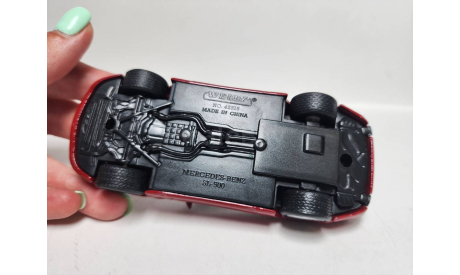 Mercedes Benz 500SL, масштабная модель, Welly, scale43, Mercedes-Benz