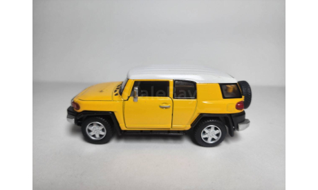 Toyota FJ Cruiser Kinsmart, масштабная модель, scale0