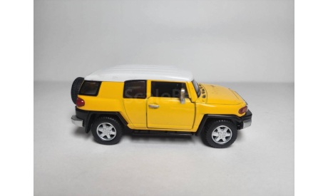 Toyota FJ Cruiser Kinsmart, масштабная модель, scale0