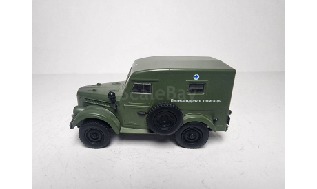 ГАЗ 69 Ветеринарная служба, масштабная модель, DeAgostini, scale43