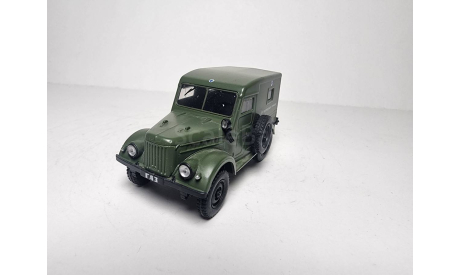 ГАЗ 69 Ветеринарная служба, масштабная модель, DeAgostini, scale43