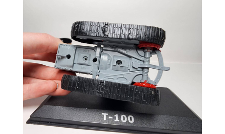Т-100, масштабная модель трактора, Hachette, scale43