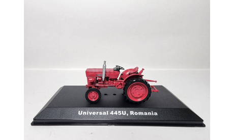 Universal 445U, Romania, масштабная модель трактора, Hachette, scale43