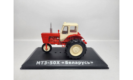 МТЗ-50Х Беларусь, масштабная модель трактора, Hachette, scale43