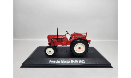 Porsche Master N419 1962, масштабная модель трактора, Hachette, scale43