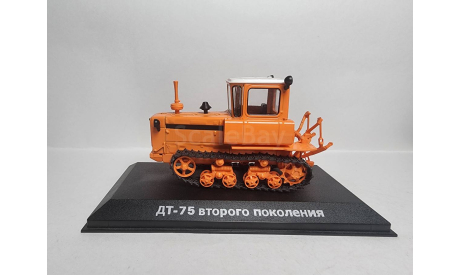 ДТ 75 второго поколения, масштабная модель трактора, Hachette, scale43