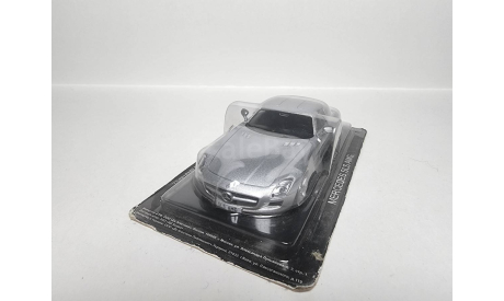 Mercedes SLS AMG, масштабная модель, Mercedes-Benz, DeAgostini, scale43