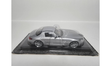 Mercedes SLS AMG, масштабная модель, Mercedes-Benz, DeAgostini, scale43