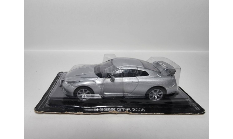 Nissan GT-R 2008, масштабная модель, DeAgostini, scale43