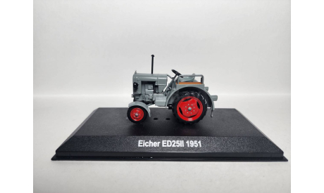 Eicher ED25 1951, масштабная модель трактора, scale43, Hachette