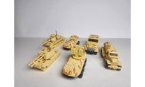 Набор из 7 моделей. Военная техника, масштабные модели бронетехники, scale0