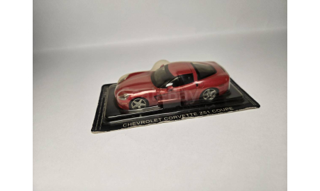 Chevrolet Corvette Z51 Coupe, масштабная модель, DeAgostini, scale43