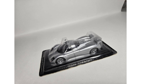 Pagani Zonda C12S, масштабная модель, DeAgostini, scale43