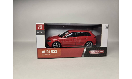 Audi RS3, масштабная модель, scale43