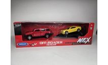 Hummer off-road trailer, масштабная модель, Welly, scale43