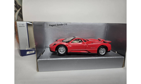 Pagani Zonda C12S, масштабная модель, Autotime Collection, scale43