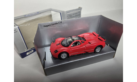 Pagani Zonda C12S, масштабная модель, Autotime Collection, scale43