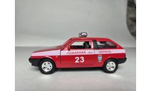 ВАЗ 2108 пожарная, масштабная модель, Welly, scale35