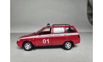 ВАЗ 2111 пожарная, масштабная модель, Autotime Collection, scale43