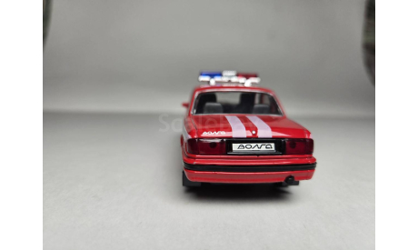 ГАЗ 31105 Волга пожарная, масштабная модель, scale43
