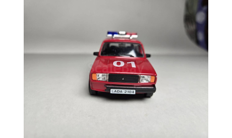 ВАЗ 2104 пожарная, масштабная модель, scale35