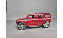 Hummer пожарный, масштабная модель, scale43