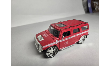 Hummer пожарный, масштабная модель, scale43