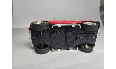 Hummer пожарный, масштабная модель, scale43