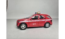 Mercedes-Benz ML пожарный, масштабная модель, scale43
