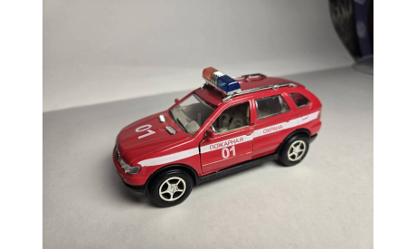 BMW X5 пожарный, масштабная модель, scale30