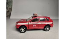 Porsche Cayenne пожарный, масштабная модель, scale30