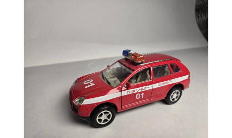 Porsche Cayenne пожарный, масштабная модель, scale30