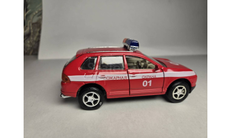 Porsche Cayenne пожарный, масштабная модель, scale30