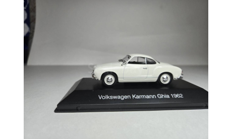 Volkswagen Kharmann Ghia 1962, масштабная модель, Atlas, scale43