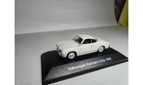 Volkswagen Kharmann Ghia 1962, масштабная модель, Atlas, scale43