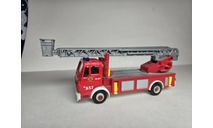 Mercedes-Benz вышка пожарная, масштабная модель трактора, Welly, scale50